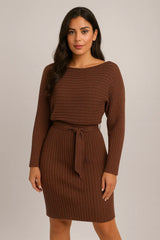 2pcs κοστούμι γυναικών στερεά ρίγα μακρυμάνικη κορυφή και στενή φούστα αναρτήρα μόδας Φθινόπωρο χειμώνα Slim ρούχα