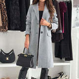 Notch Lapel Trench Coat