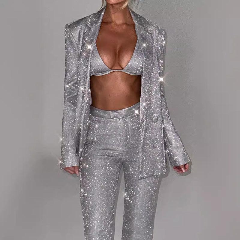 Glacia Sparkle Blazer: Steal the Show