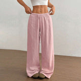 Plus Size Wide Leg Lounge Pants