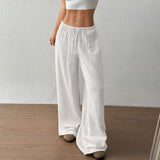 Plus Size Wide Leg Lounge Pants