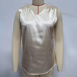 Satin V-Neck Camisole Tank