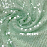 Shiny Sequin Backless Dress