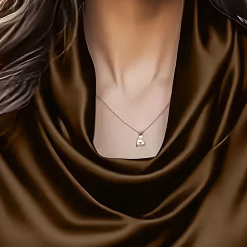 Shiny Cowl Neck Ruched Blouse