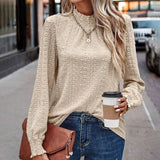 Textured Eyelet Blouse