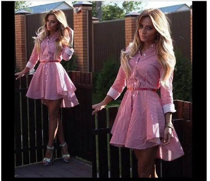 ebay fast selling female long sleeved dress-4