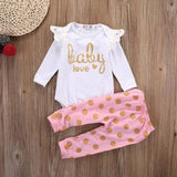 LOVEMI - Baby Love Onsie and Pants 2pc set