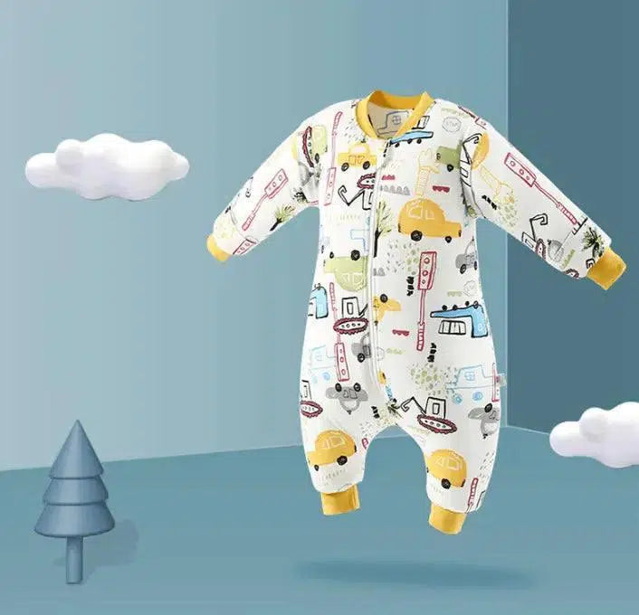 Baby Sleepsacks Cartoon Pattern Baby Sleeping Bag Carriage-CityThickness-10