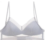 Backless Wedding Lingerie - Invisible Bralette-Grey-4