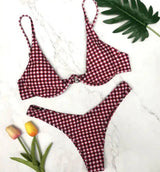 Bikini sexy multi-color optional swimsuit-Redgrid-16