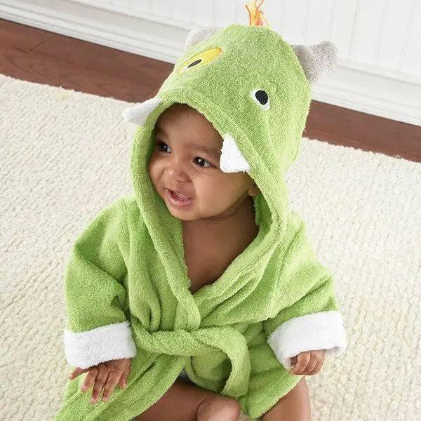 Cartoon Cute Animal Modeling Baby Bath Towels Baby Bathrobes-Greenmonster-18