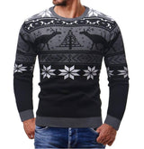 Christmas fawn sweater-Black-5