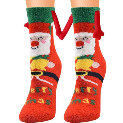 Christmas Supplies Coral Fleece Tube Socks Warm Slipper Bed-Figure 19-21