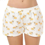 Lovemi Women's Corgi Print Shorts - Comfortable Lounge-2