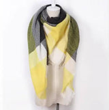 European And American Triangle Cashmere Women's Winter Scarf-22