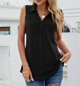 Chic Casual Vest for Women - Everyday Style-Black-6