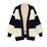 Fashion loose sweater cardigan-2