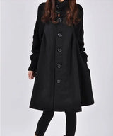 Fashion Mid-length Trench Coat For Women-2