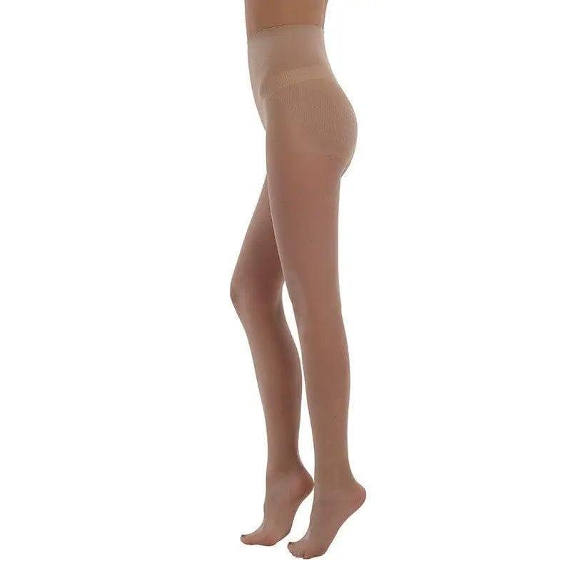 High waist tights slim stockings-Skin color-6