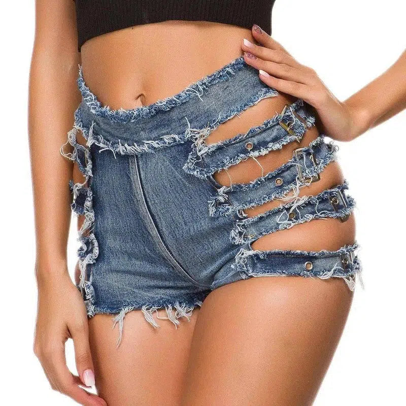 Hot pants summer cut jeans-4