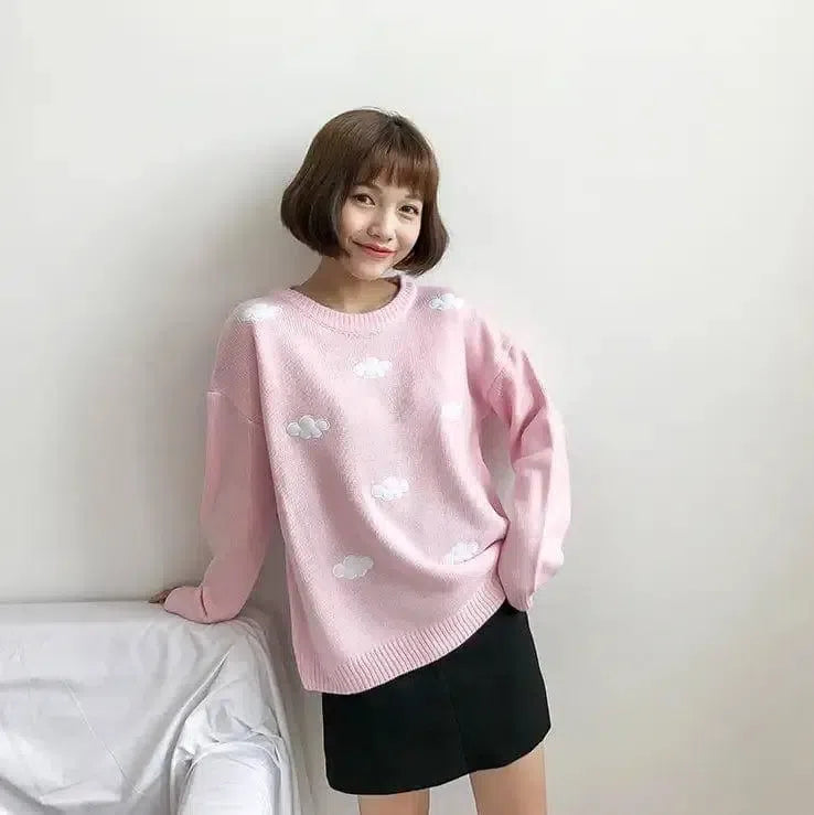 Loose cloud sweater sweater-2