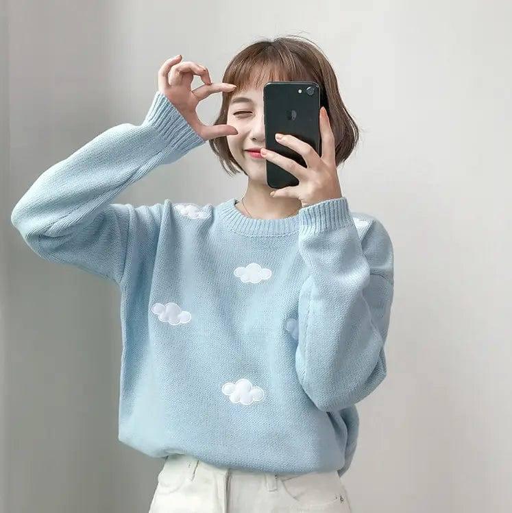 Loose cloud sweater sweater-3