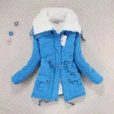 LOVEMI - Lovemi - Candy-colored waist-strap cotton coat