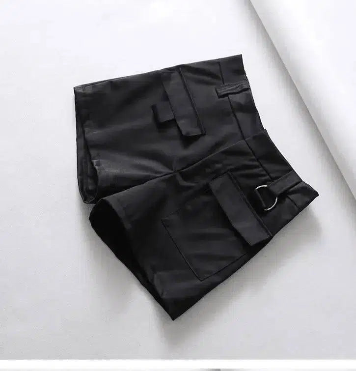 Cargo Shorts-Black-17