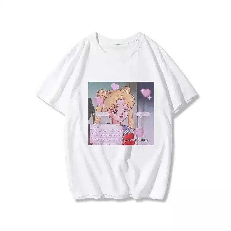 LOVEMI - Lovemi - Cartoon fashion print T-shirt