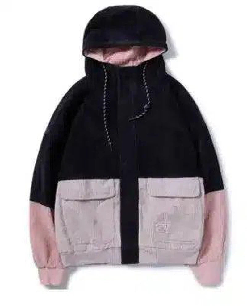 Corduroy tooling-Navy blue-3