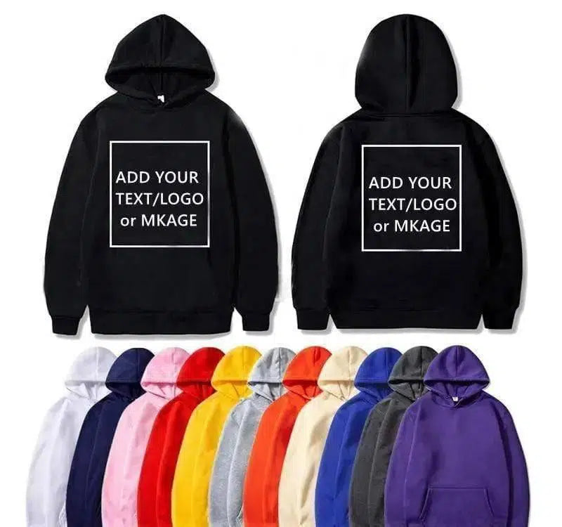 LOVEMI - Lovemi - Custom Fashion Custom LOGO Casual Pullover Hoodie