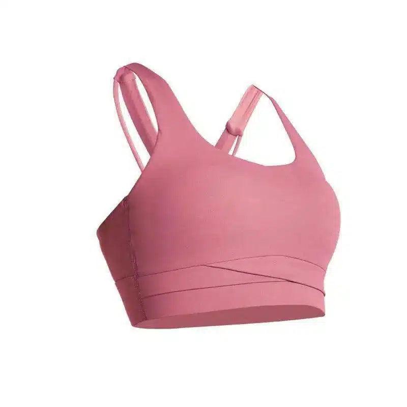 LOVEMI - Lovemi - European And American Nude Sports Fitness Bra,