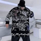 LOVEMI - Lovemi - Graffiti alphabet print hoodie