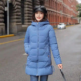 LOVEMI - Lovemi - Hooded slim plus size slim down padded jacket