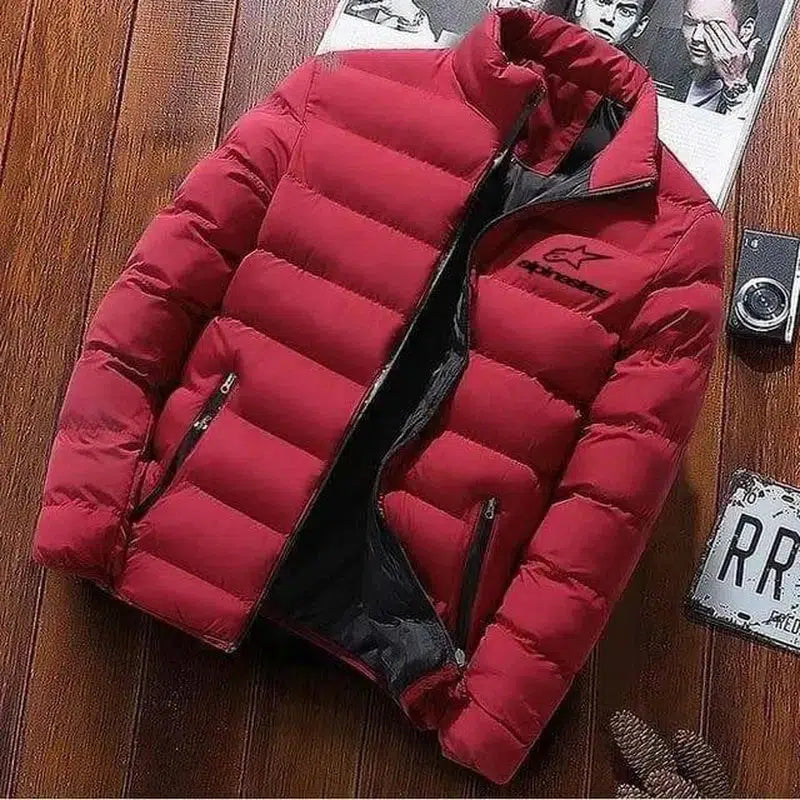 Jacket men's coat-Red-10