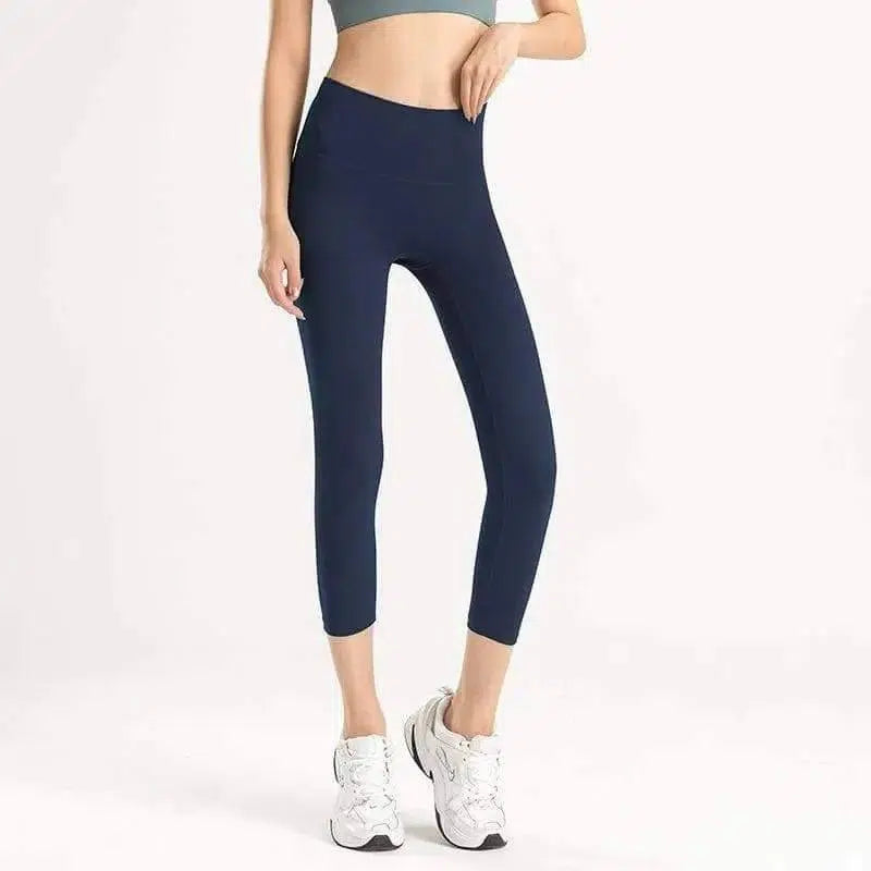 Leggings for Women High Waisted Tummy Control Workout-Black-3