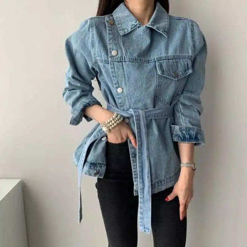 LOVEMI - Lovemi - Long sleeve denim jacket