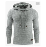 LOVEMI - Lovemi - Long Sleeve Warm Hooded Sports Jacquard Sweatshirt