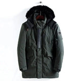 LOVEMI - Lovemi - Men's mid-length hooded jacket