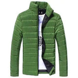 Stylish White Jacket for Men - Perfect for All Seasons-ArmyGreen-2