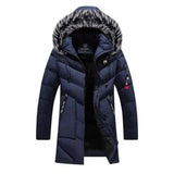 Omi Men's Winter Jackets-Blue-1