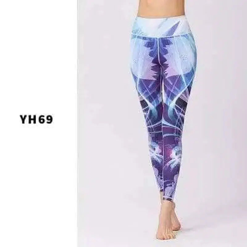 Printed sports leggings-YH69 style-7