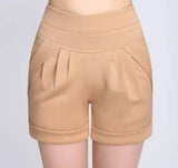 Shorts Chiffon Women Cotton Casual-5