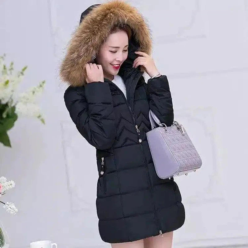 LOVEMI - Lovemi - Stylish lightweight winter new Korean hooded