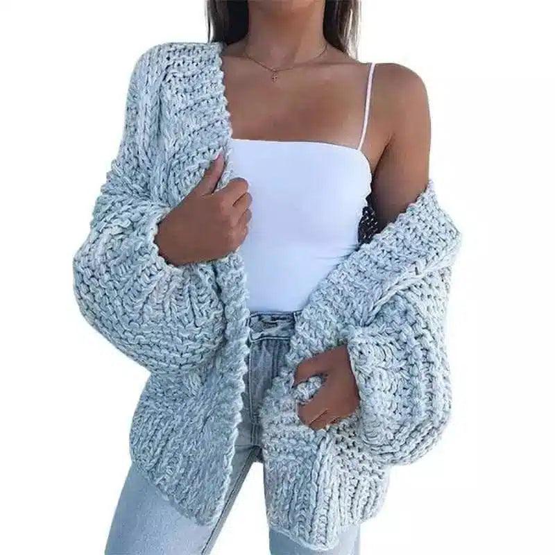 LOVEMI - Lovemi - Thick sweater cardigan