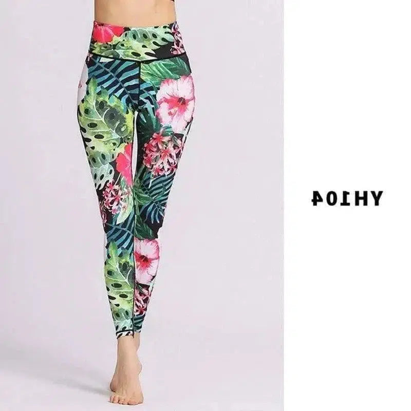 LOVEMI - Lovemi - Tie-dye printed yoga pants