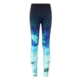 Women Hot Leggings Digital Print Ice and Snow-Photo color-2