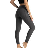 Women's High Stretch Hip-lifting Slim-fit Sweat-absorbent-Gray-5