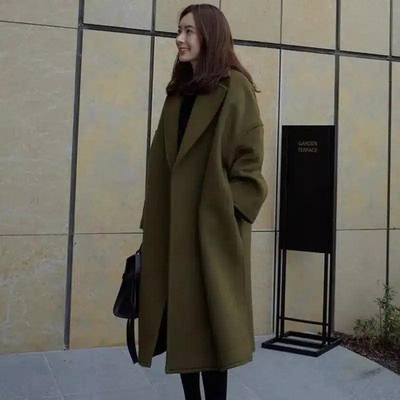 LOVEMI - Lovemi - Women's wool woolen coat