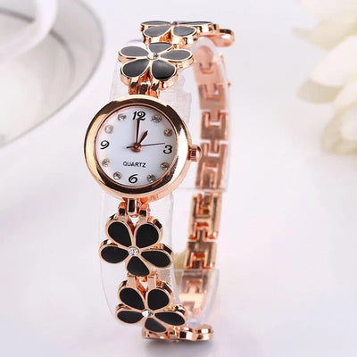 Lvpai New Luxury Casual Fashion Bracelet Watch Flower Strap Wristwatch Dress Elegance Quartz Watch For Women Gift Watch-4